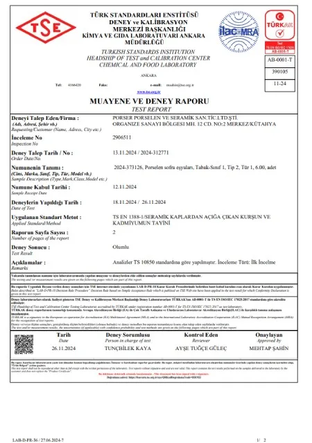 Heavy Metal Migration — TSE · Lead & Cadmium Detection