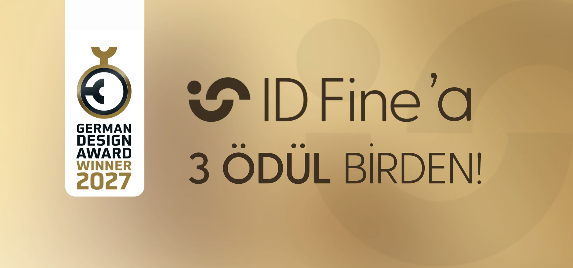 ID Fine’a German Design Award 2027’den Üç Ödül