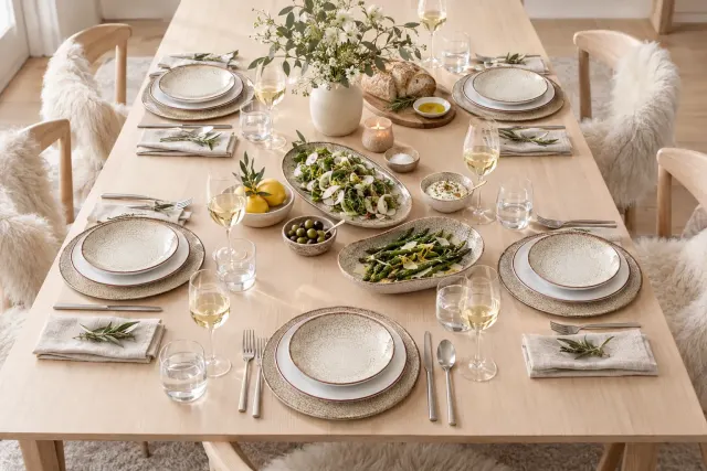 Yapay zekâ ile tasarlanmış sofra