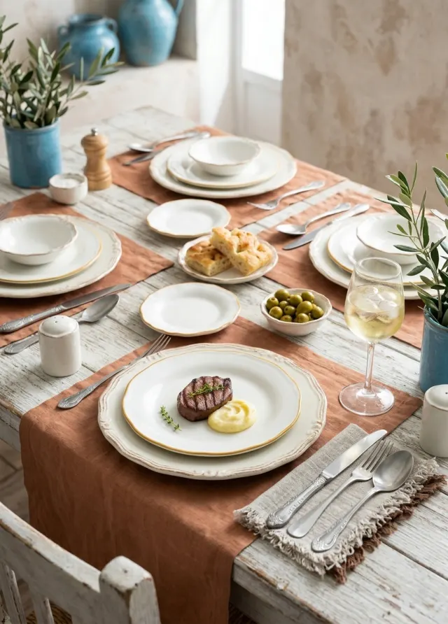 AI-designed table setting