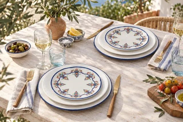 Yapay zekâ ile tasarlanmış sofra