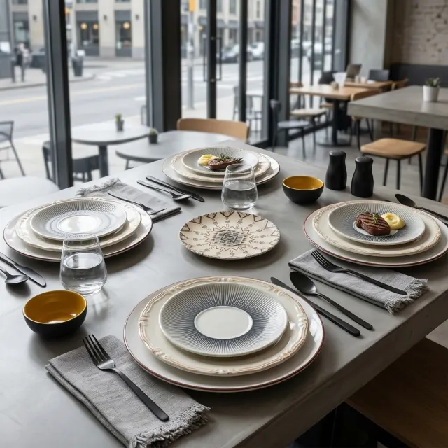 AI-designed table setting