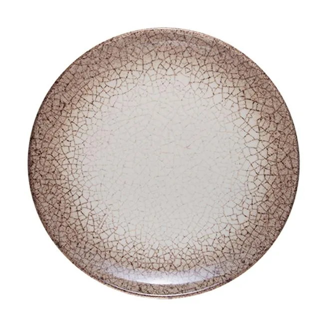 Deserto Lona Düz Tabak 25 cm