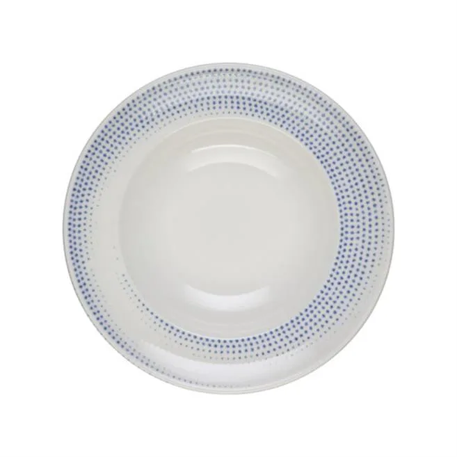 Harmony Blue Miro Deep Plate 25 cm 420 cc