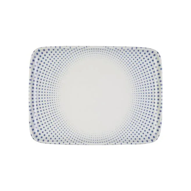 Harmony Blue Quadro Dikdörtgen Tabak 31 cm (27 * 20)