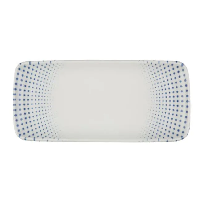 Harmony Blue Quadro Dikdörtgen Tabak 35 cm (34 * 16)