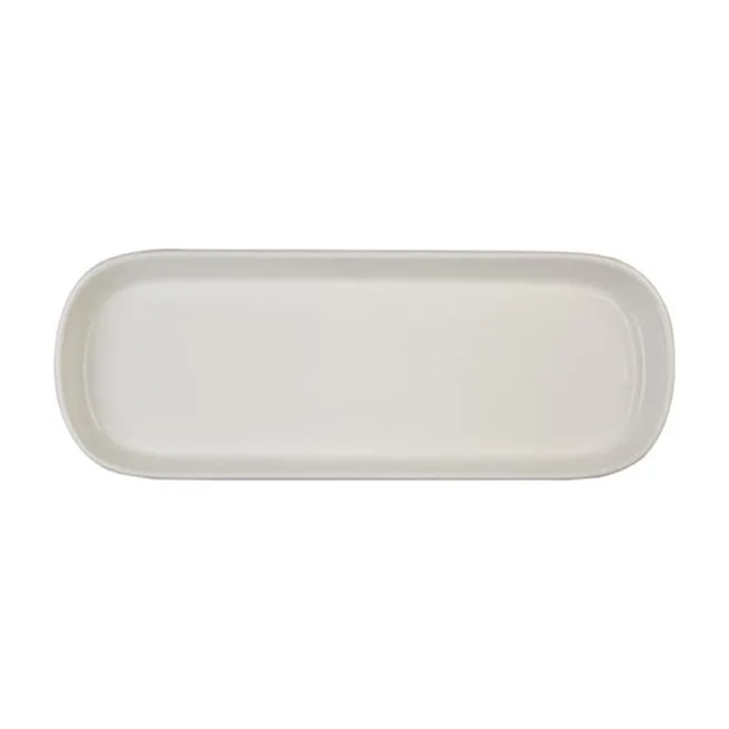 Transparan Mesa Oval Kayık 47 cm
