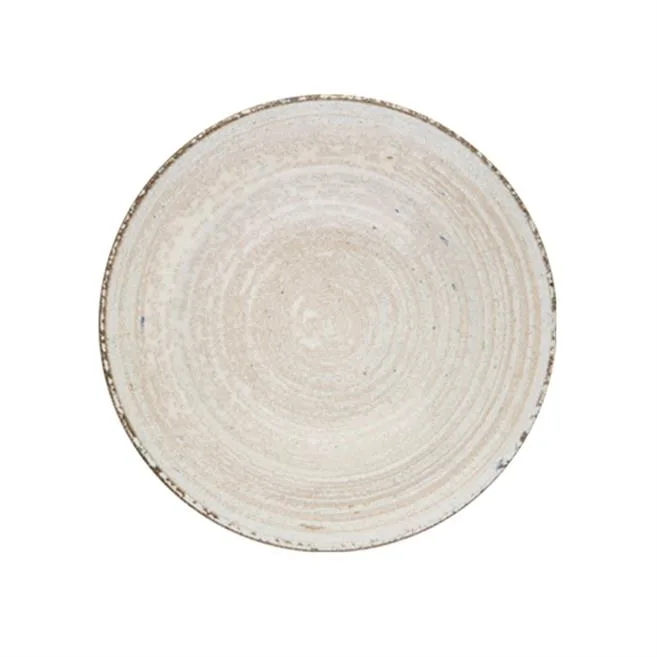 Mocha Miro Deep Plate 25 cm 420 cc