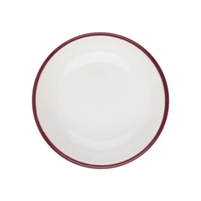 Modest Maroon Lona Çukur Tabak 10 cm 60 cc