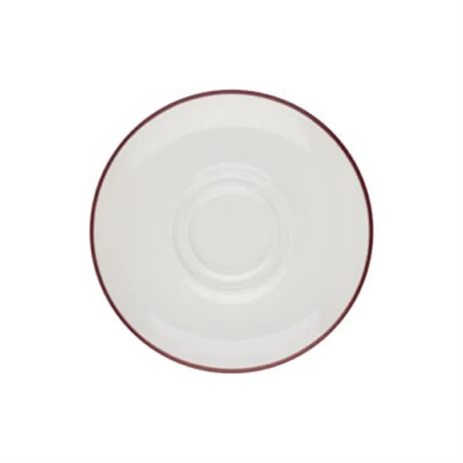Modest Maroon Lona Fincan Tabağı 16 cm