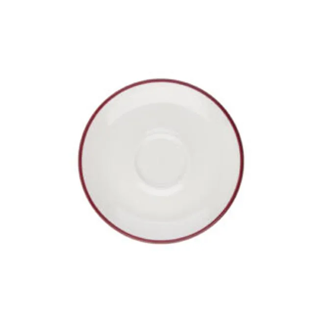 Modest Maroon Lona Espresso Tabağı 12 cm
