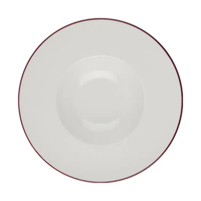 Modest Maroon Miro Çukur Tabak 29 cm 460 cc