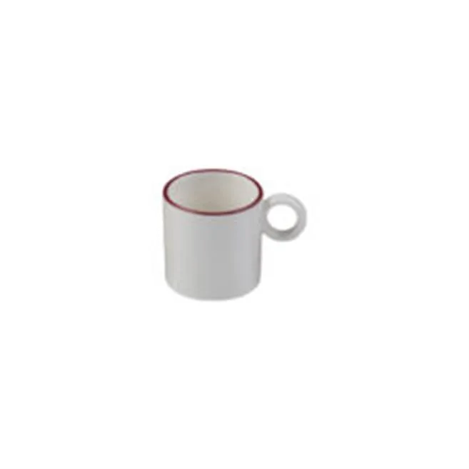 Modest Maroon Ring Kahve Fincanı 80 cc