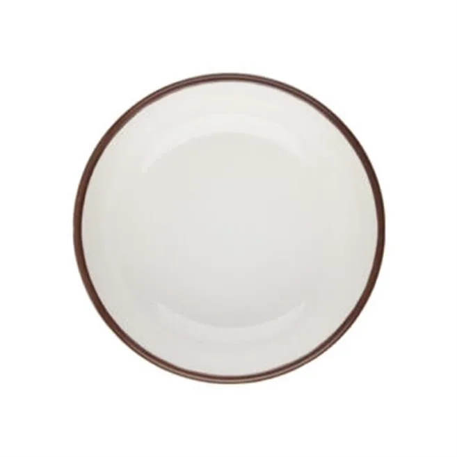Modest Brown Lona Çukur Tabak 10 cm 60 cc
