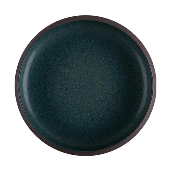 Teal Celesta Deep Plate 25 cm 1700 cc