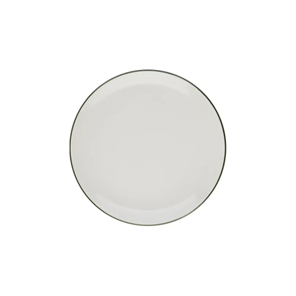 Modest Green Lona Düz Tabak 28,5 cm