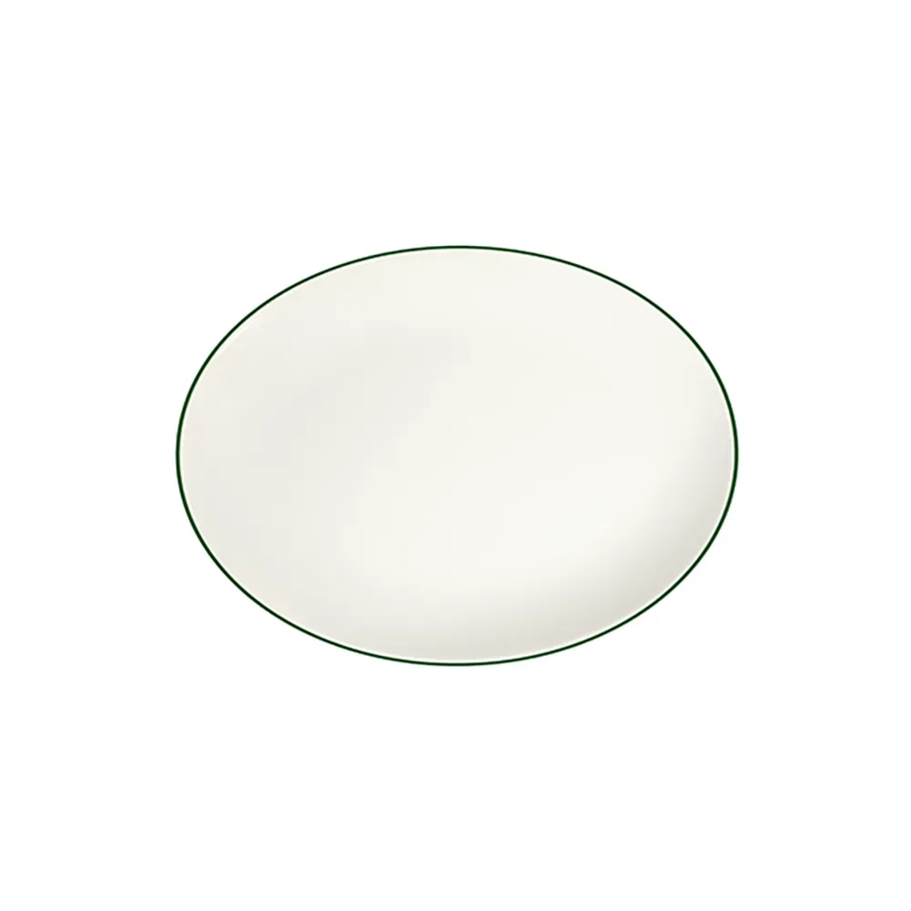 Modest Green Lona Oval Tabak 33 cm