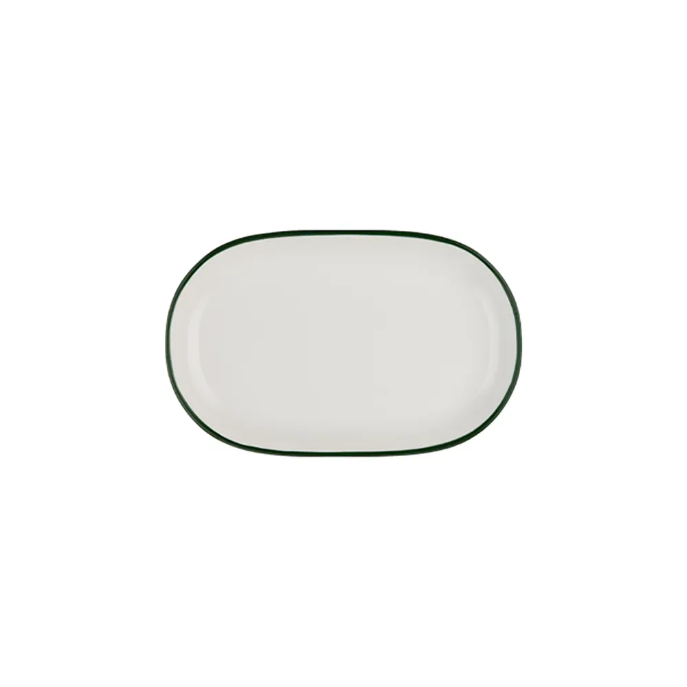 Modest Green Magnus Oval Kayık 28 cm