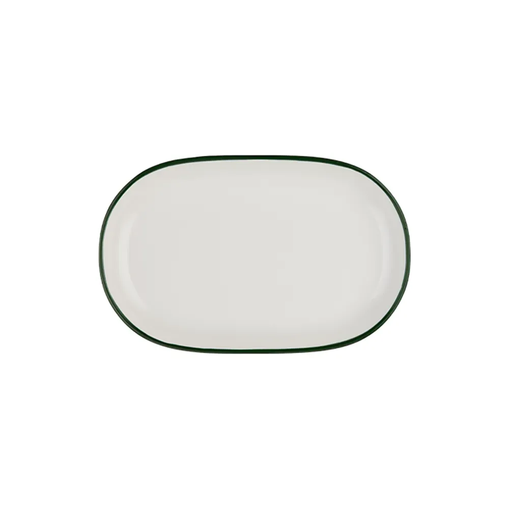 Modest Green Magnus Oval Kayık 33 cm