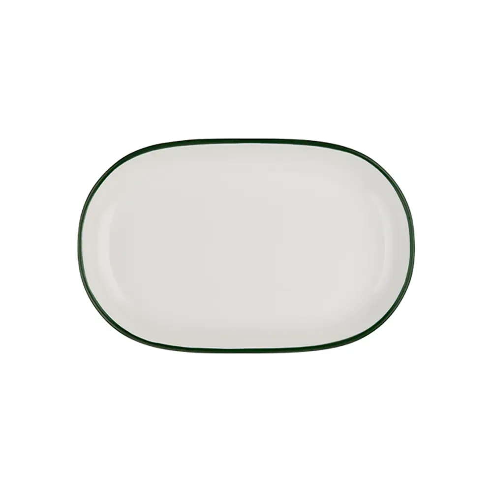 Modest Green Magnus Oval Kayık 37 cm