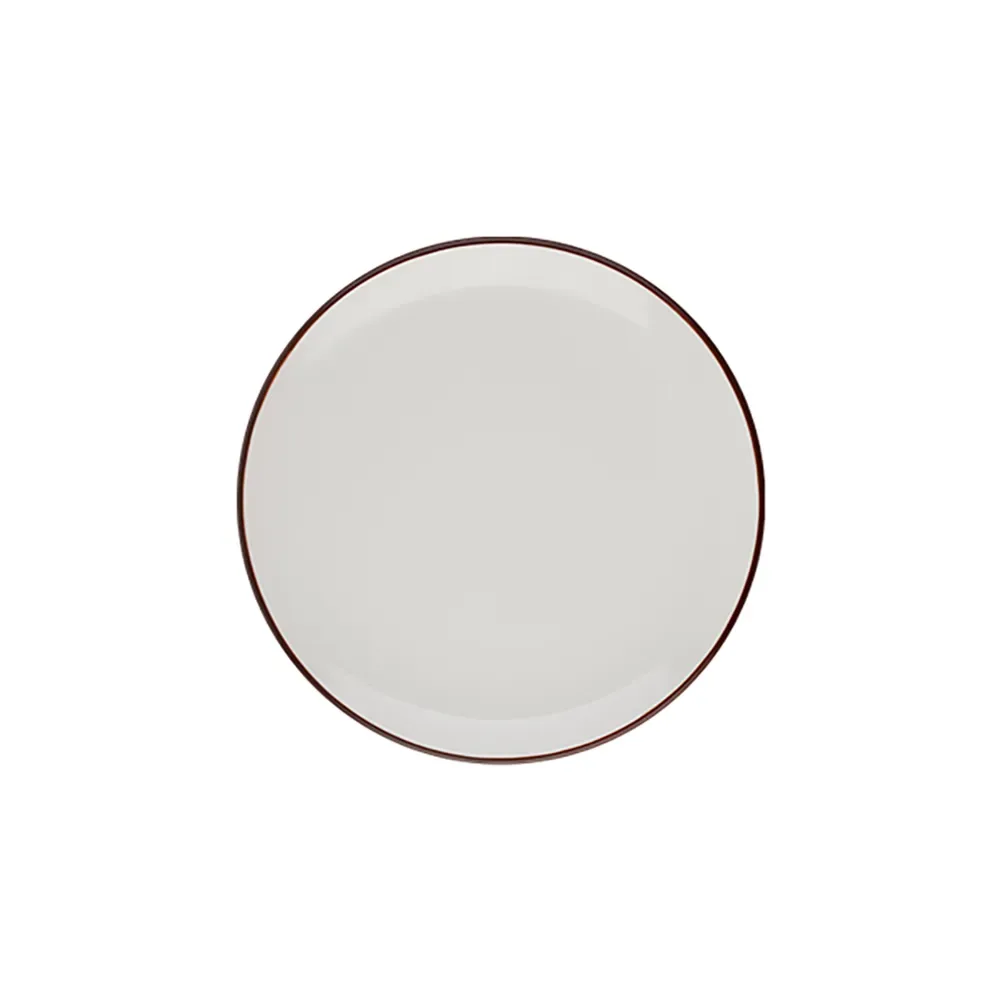 Modest Brown Lona Düz Tabak 28,5 cm
