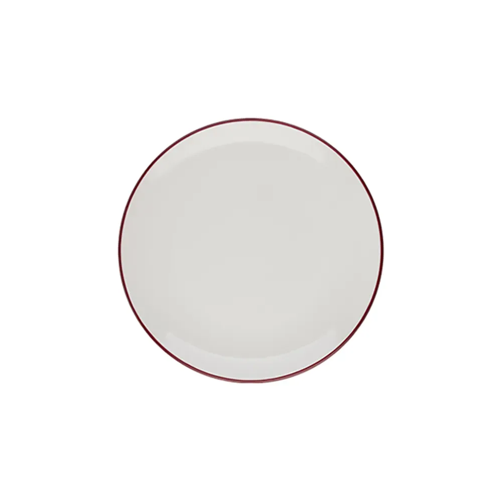 Modest Maroon Lona Flat Plate 28,5 cm