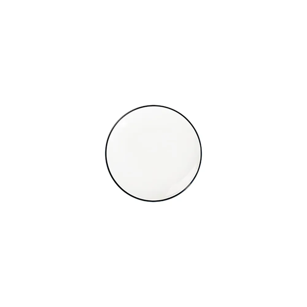 Modest Black Lona Flat Plate 17 cm