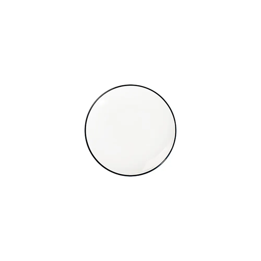 Modest Black Lona Flat Plate 19 cm