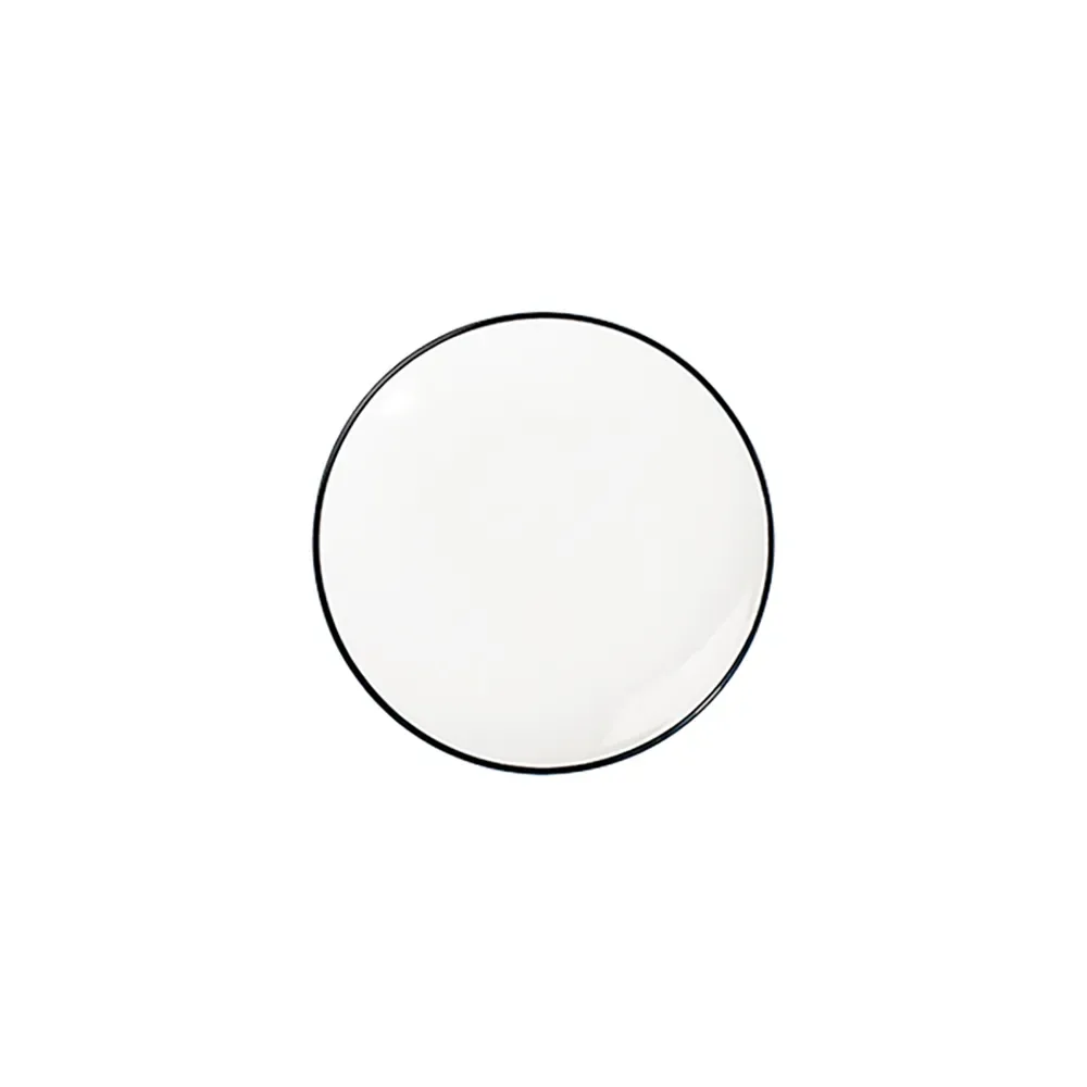 Modest Black Lona Flat Plate 23 cm