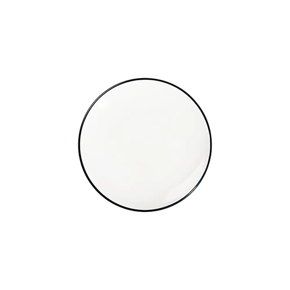 Modest Black Lona Flat Plate 25 cm
