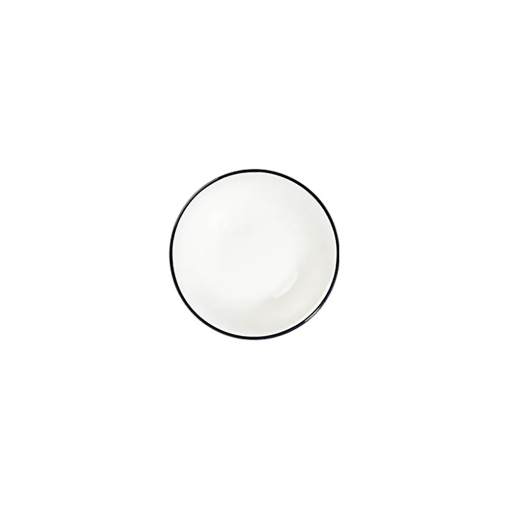 Modest Black Lona Bowl 18 cm 620 cc