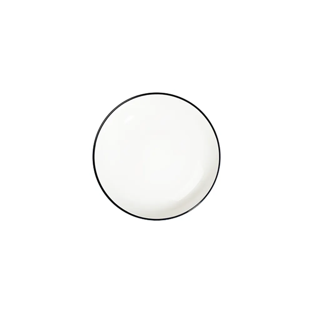 Modest Black Valle Deep Plate 22 cm 770 cc