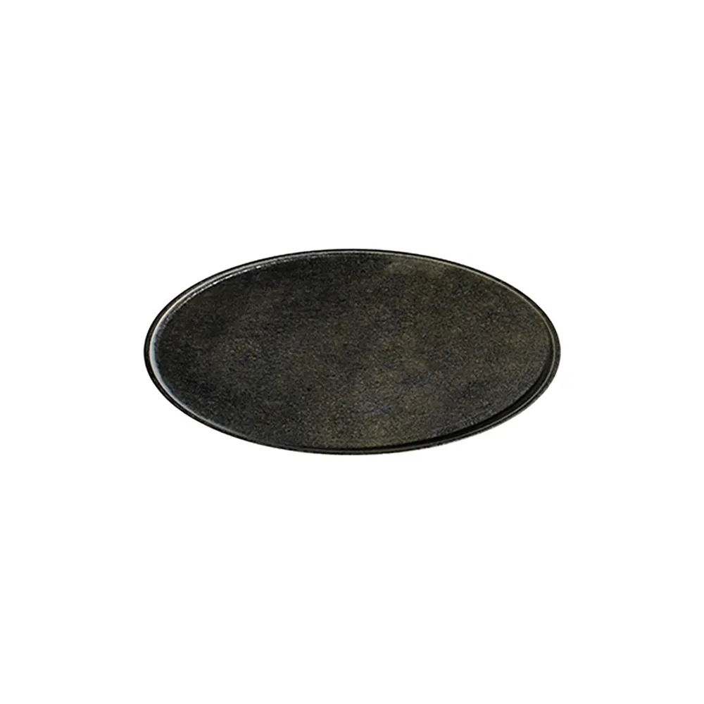 Visto Black Stolt Oval Platter 32 cm