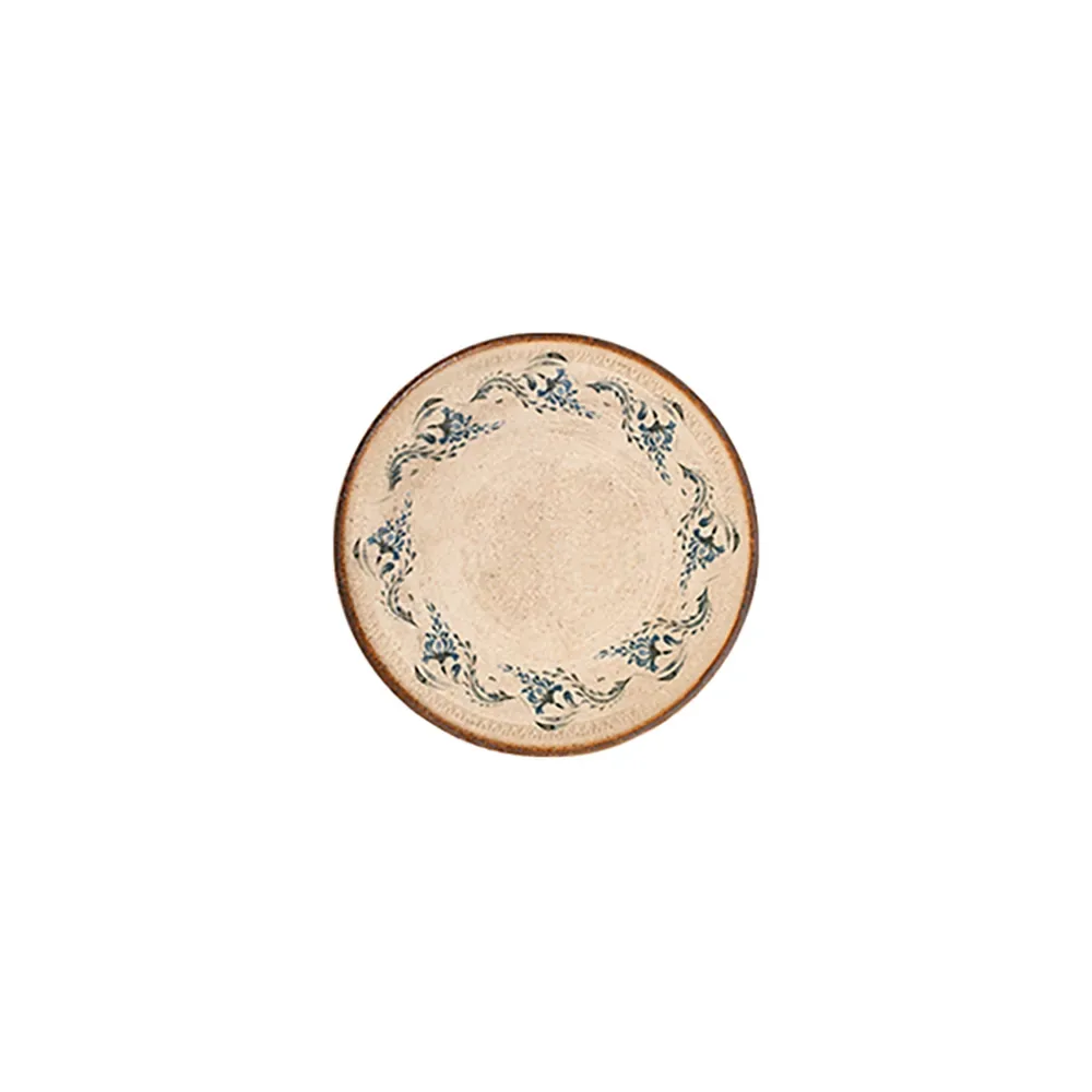 Voyage Navy Lona Düz Tabak 21 cm
