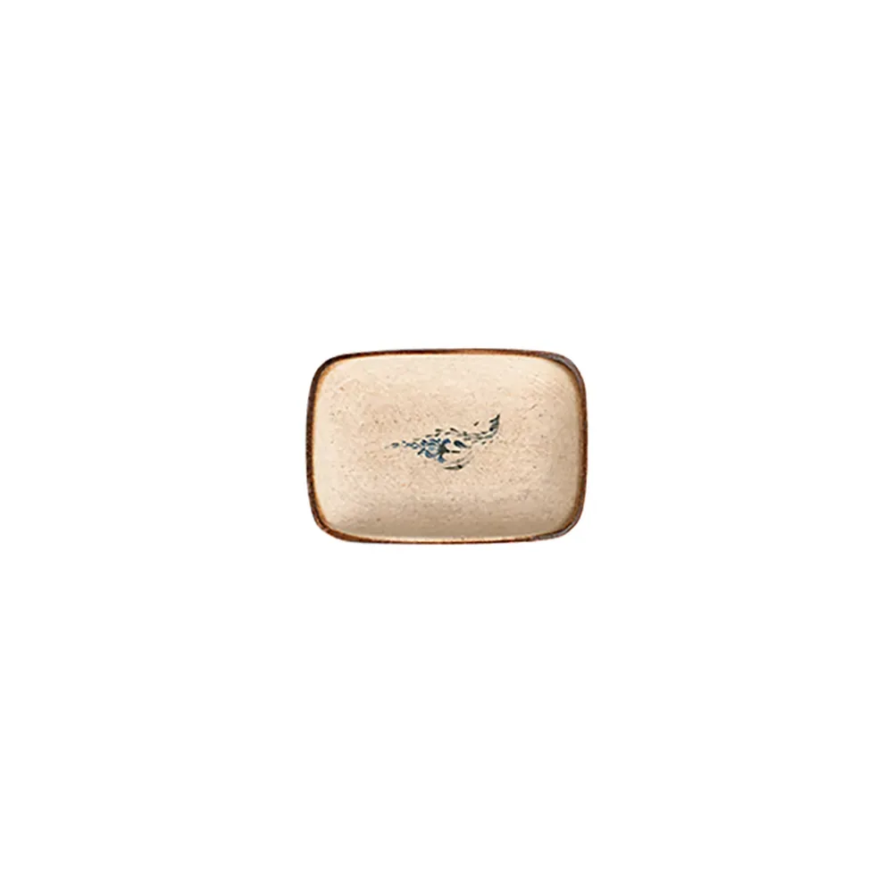 Voyage Navy Quadro Dikdörtgen Kayık 18 cm (17 * 12)