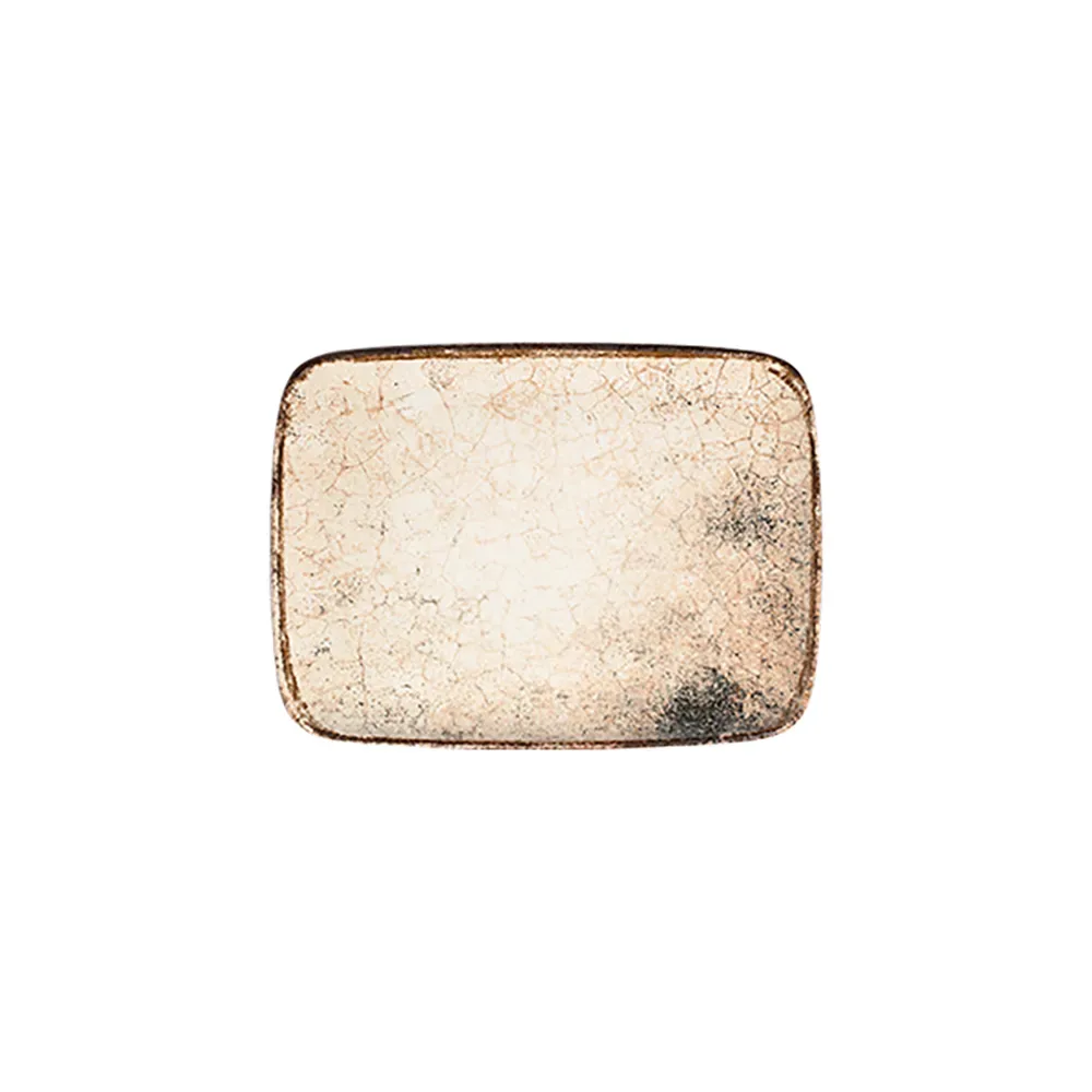 Scoria Quadro Rectangular Plate 31 cm (27 * 20)