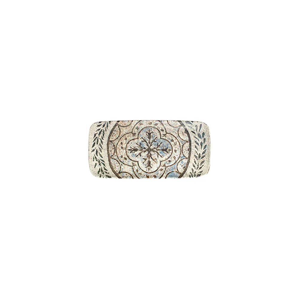 Pietra Quadro Rectangular Plate 22 cm (22 * 10)