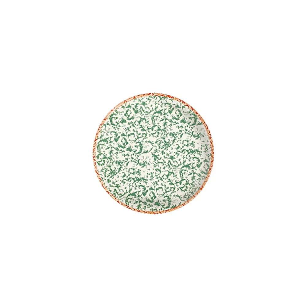 Venecia Green Lona Düz Tabak 21 cm