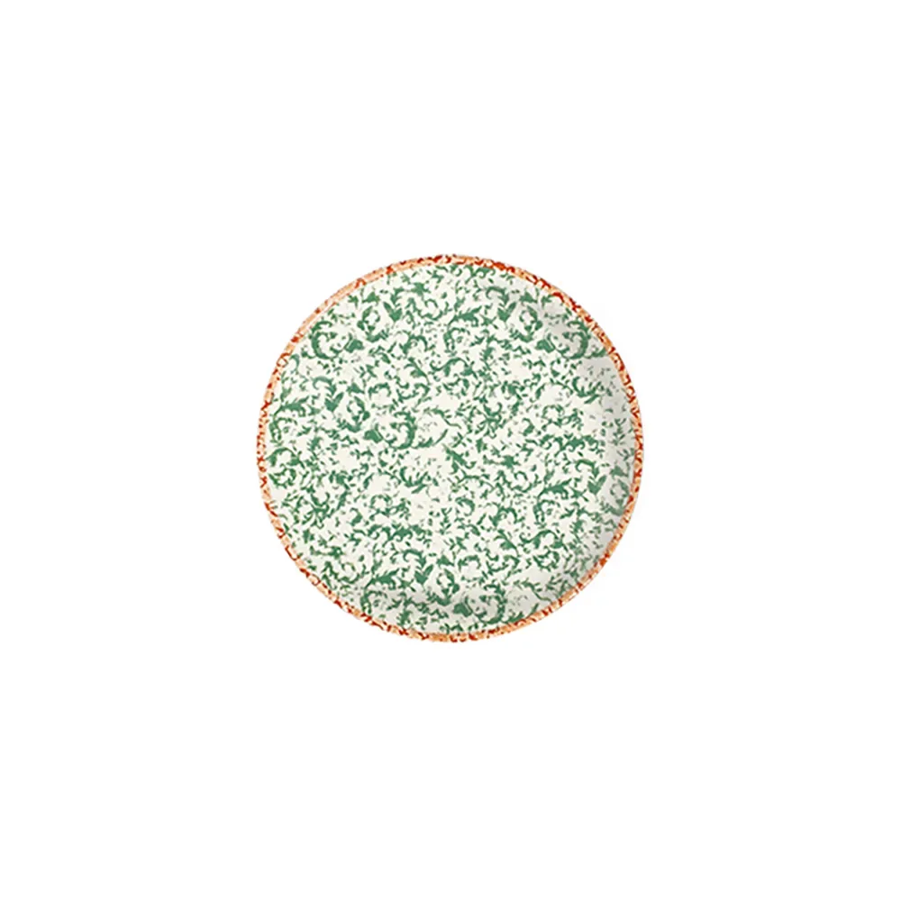 Venecia Green Lona Düz Tabak 23 cm