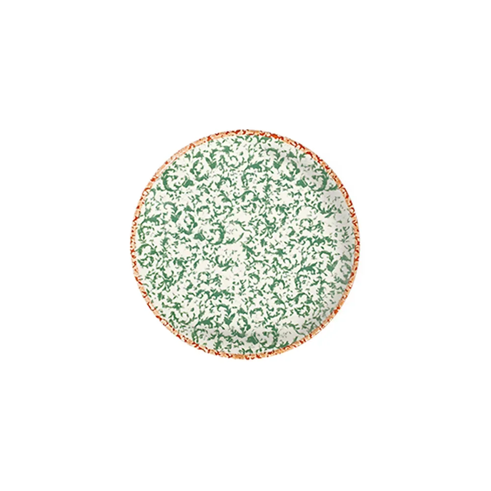 Venecia Green Lona Düz Tabak 25 cm