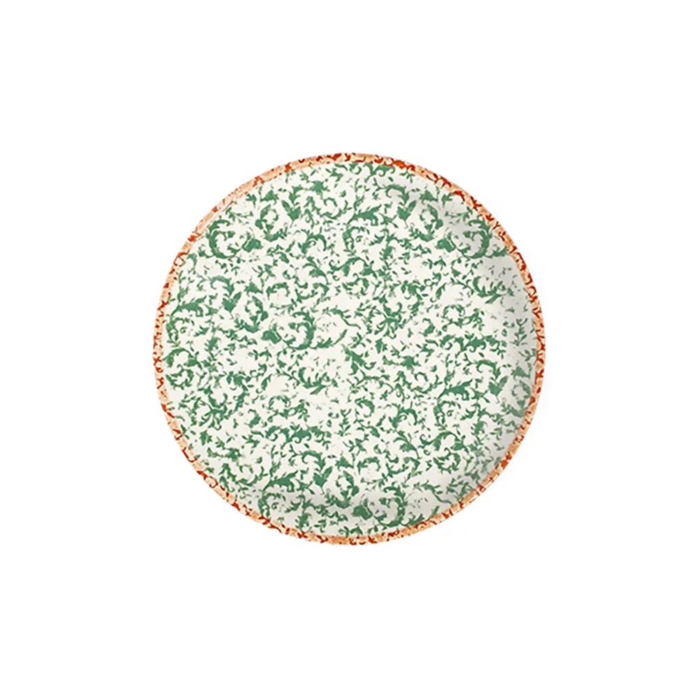 Venecia Green Lona Düz Tabak 30 cm