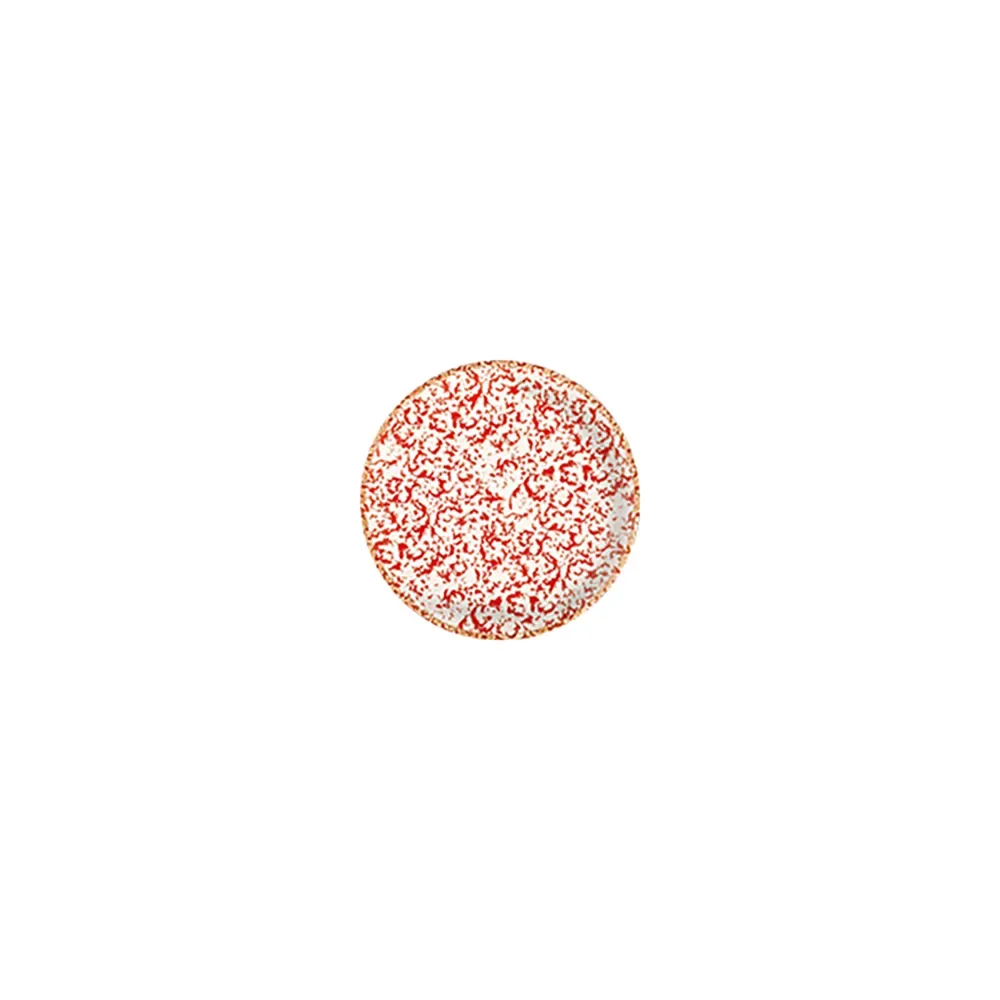 Venecia Maroon Lona Flat Plate 15 cm