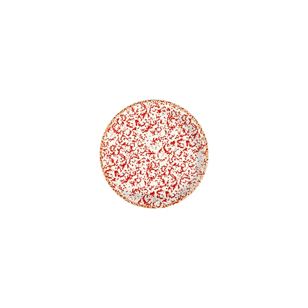 Venecia Maroon Lona Flate Plate 19 cm