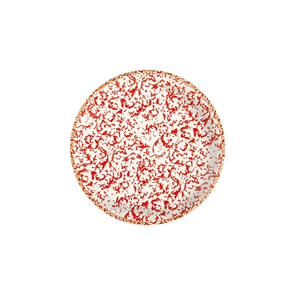 Venecia Maroon Lona Flat Plate 28,5 cm