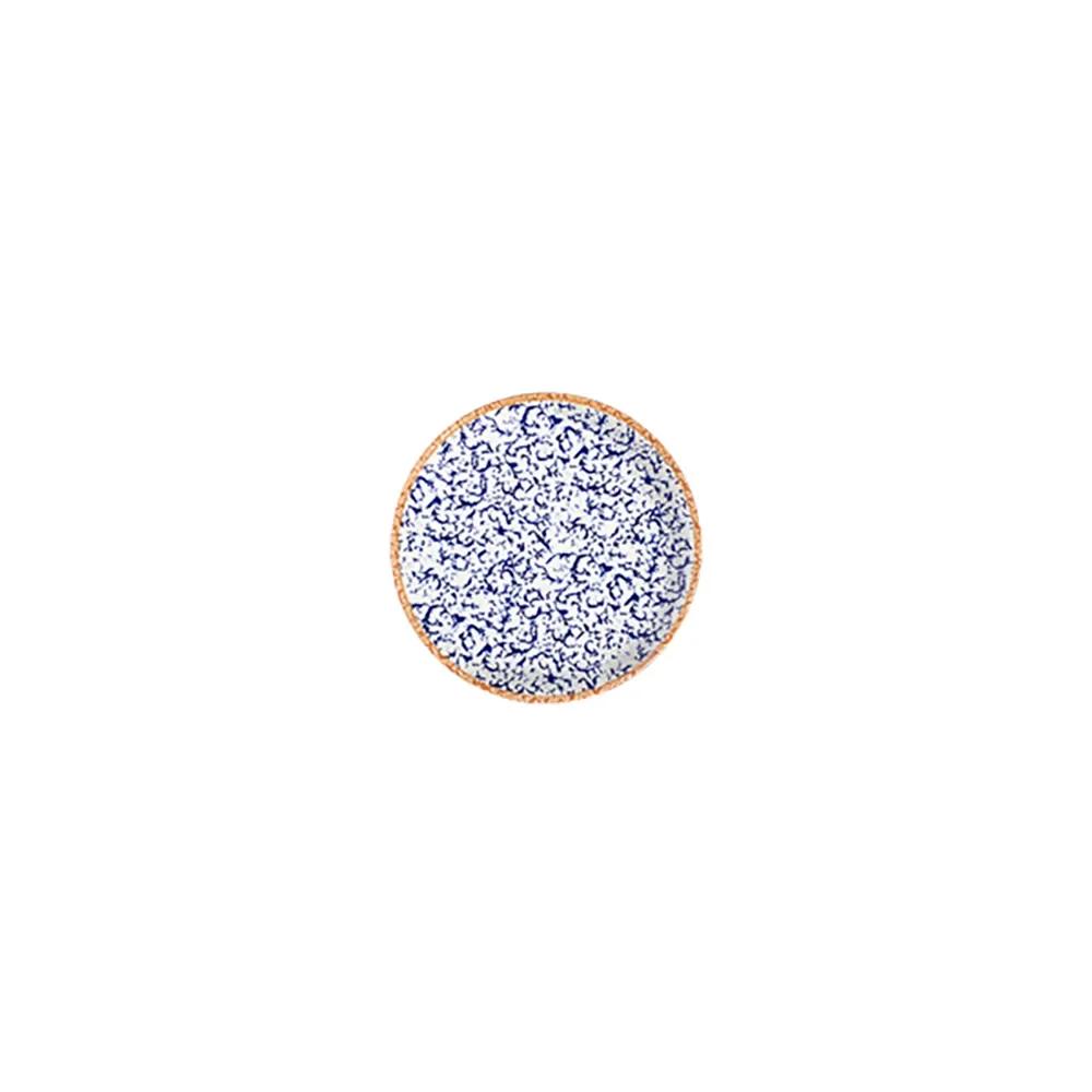 Venecia Navy Lona Flat Plate 15 cm