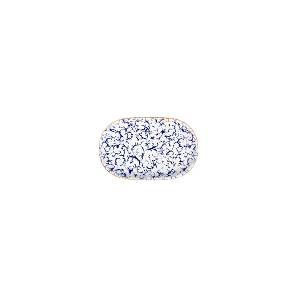 Venecia Navy Magnus Oval Platter 18 cm