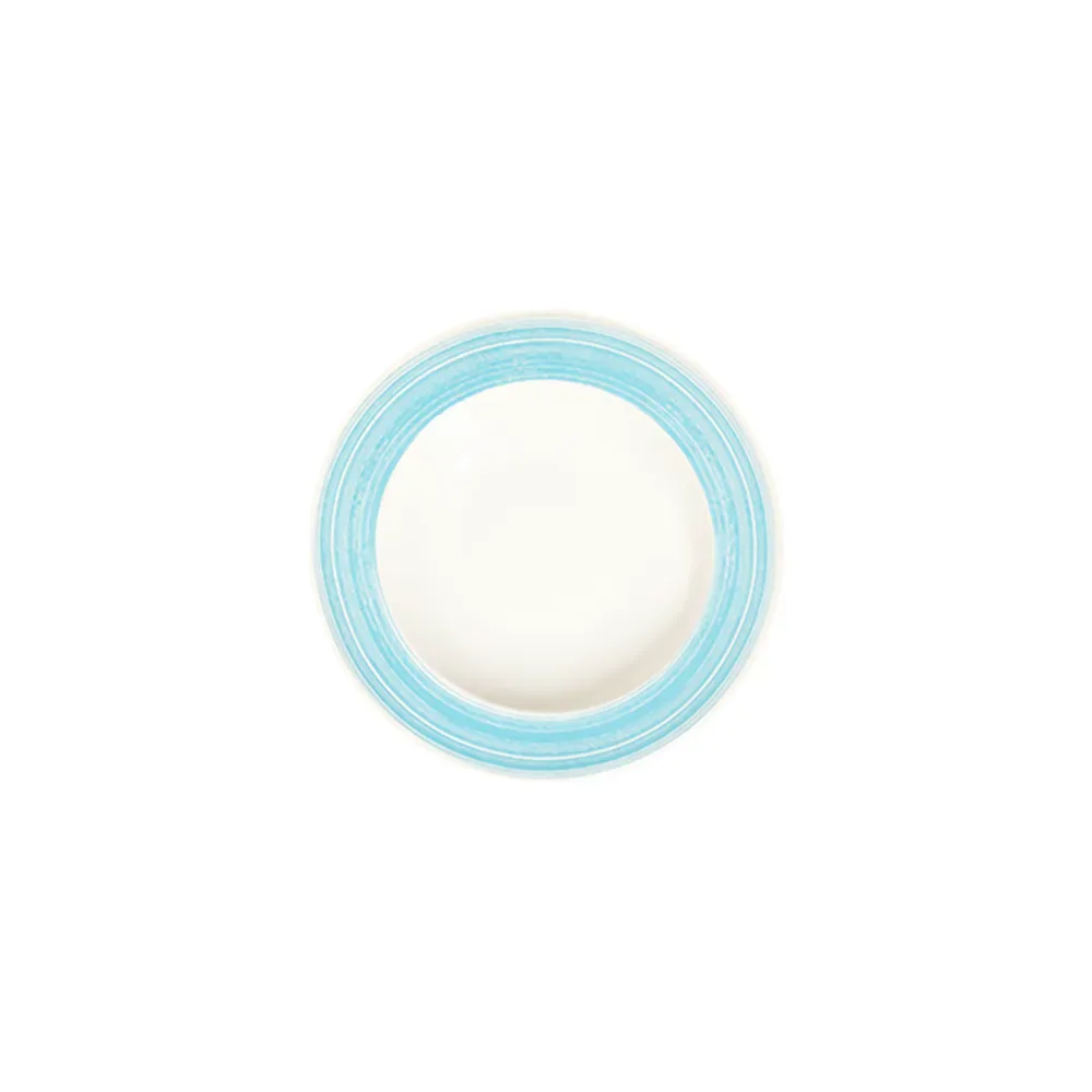 Fresh Blue Frame Deep Plate 23 cm 350 cc