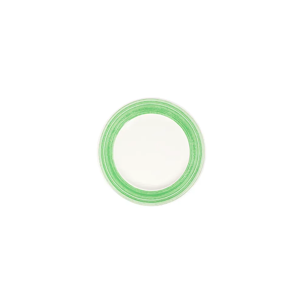Fresh Green Frame Düz Tabak 19 cm