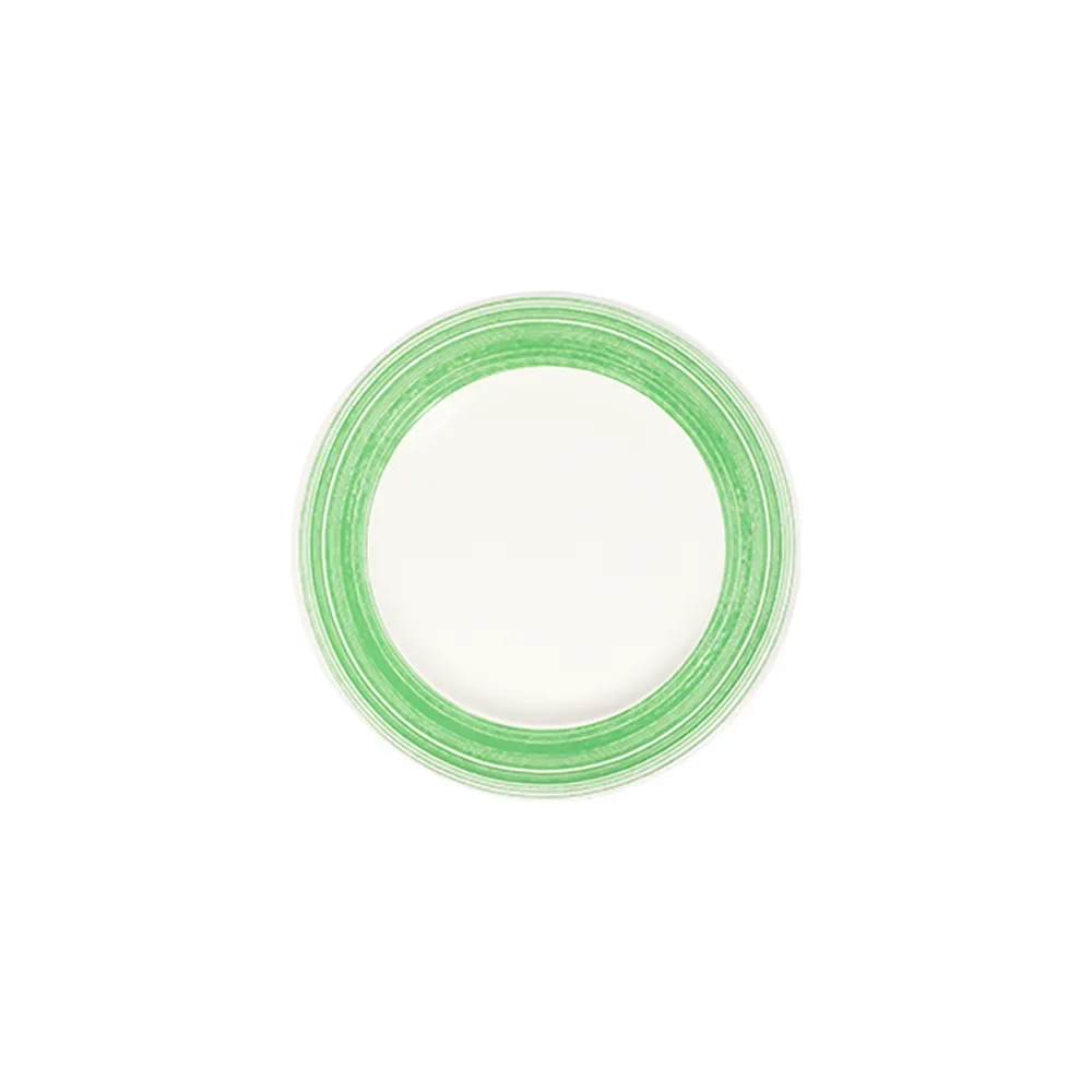Fresh Green Frame Düz Tabak 25 cm