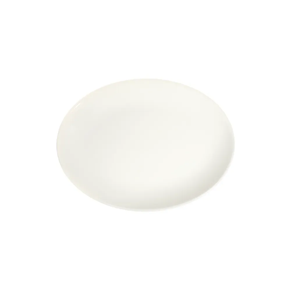 Transparent Lona Oval Plate 33 cm